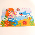 Educational toys EVA foam puzzle sticker kit for mermaid